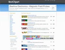 Tablet Screenshot of bestclipart.com